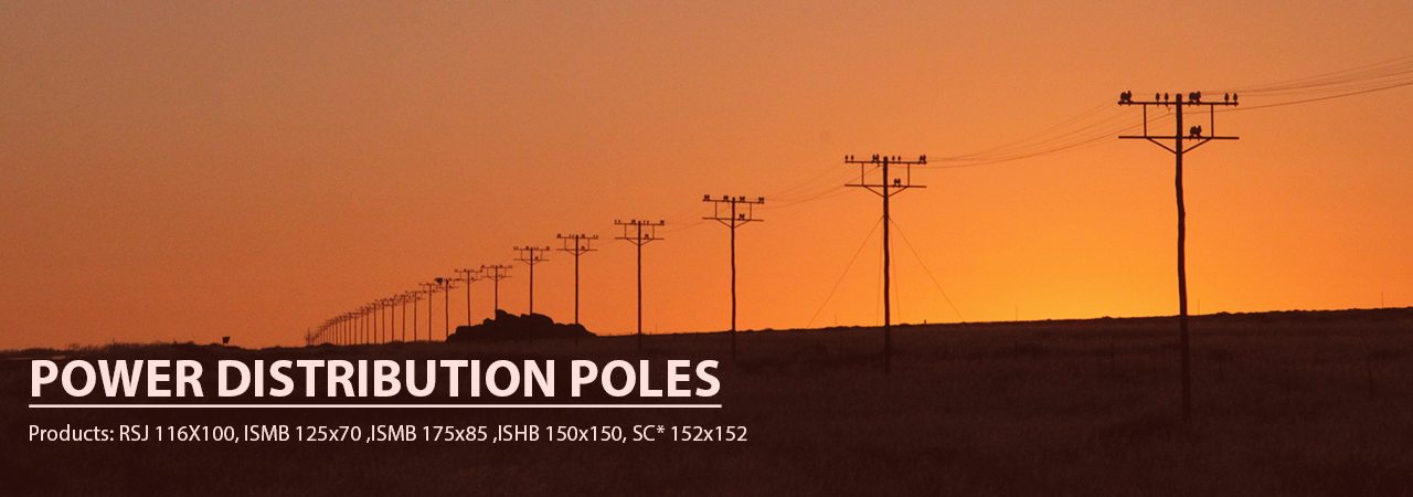 Power Distribution Poles Manufacturer | Bhartiya Alloys & Steelcast